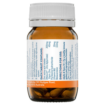 Ethical Nutrients Mega Zinc 40mg 60 Tablets