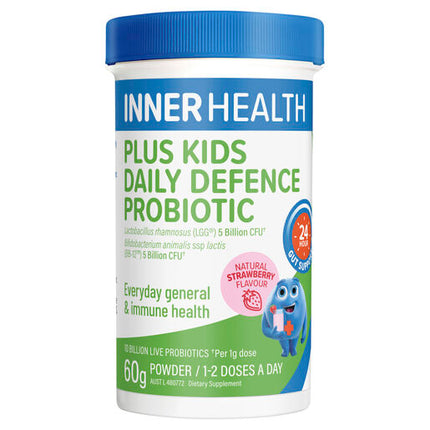 Inner Health Plus Kids Daily Defence Probiotic 60g Powder