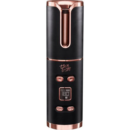 Thin Lizzy Ucurl Auto Curler Black & Rose Gold