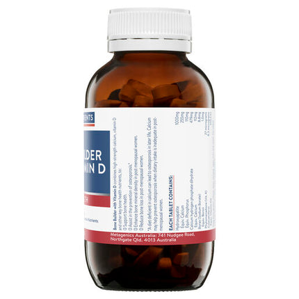Ethical Nutrients Megazorb Bone Builder With Vitamin D 120 Tablets