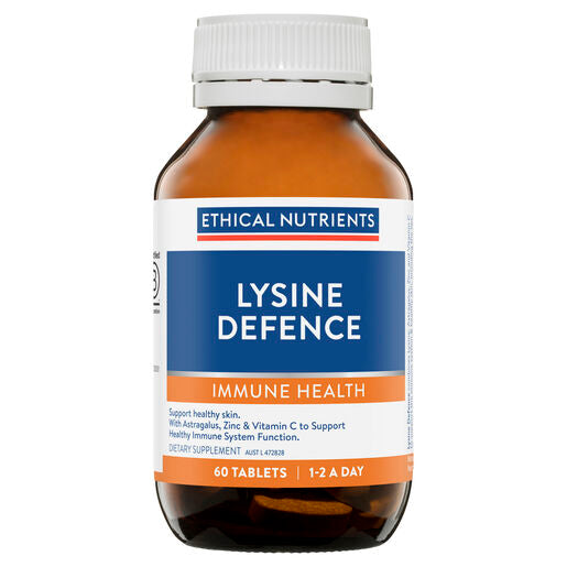 Ethical Nutrients Lysine Defence 60 Tablets