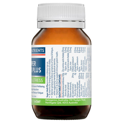 Ethical Nutrients Super Multi Plus 30 Tablets