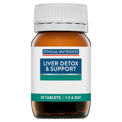 Ethical Nutrients Liver Detox & Support 30 Tablets
