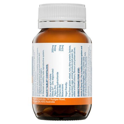 Ethical Nutrients Mega Zinc 40mg 120 Tablets