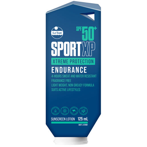 Le Tan SPF50+ SportXP Xtreme Protection Endurance Sunscreen 125ml