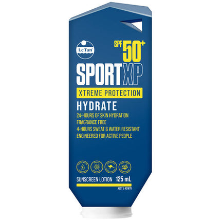 Le Tan SPF50+ SportXP Xtreme Protection Hydrating Sunscreen 125ml