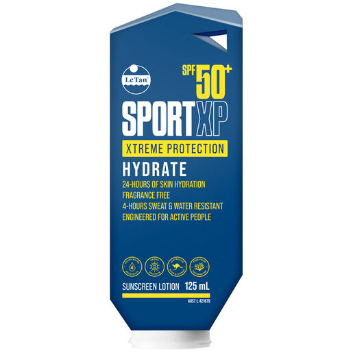 Le Tan SPF50+ SportXP Xtreme Protection Hydrating Sunscreen 125ml