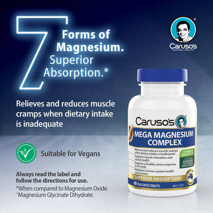 Caruso's Mega Magnesium Complex Tabs 60