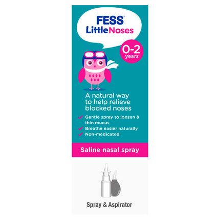 Fess Little Noses Nasal Spray + Aspirator 15mL