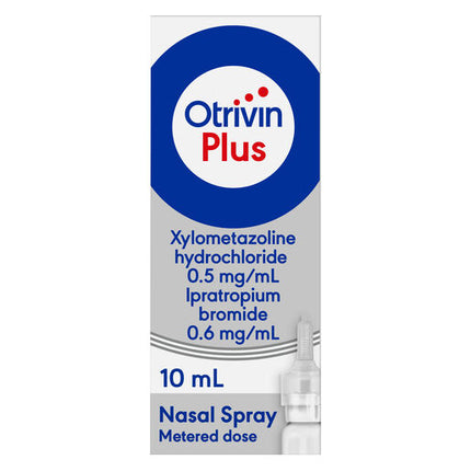 Otrivin Adult Plus Nasal Spray 10mL