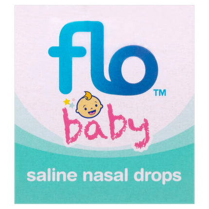 FLO Baby Saline + Nasal Drops 15mL