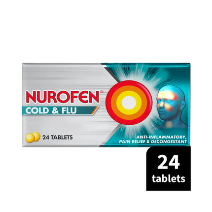 Nurofen Cold & Flu 24 Tablets