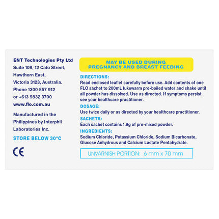 FLO Sinus Care Refill 50 Sachets