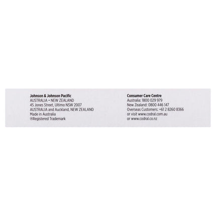 Codral Relief Cold & Flu Decongestant 20 Tablets