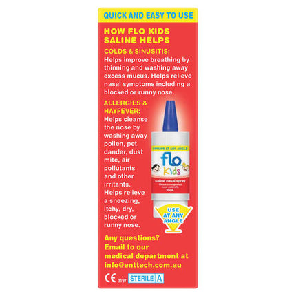 FLO KIDS SALINE SPRAY 15mL