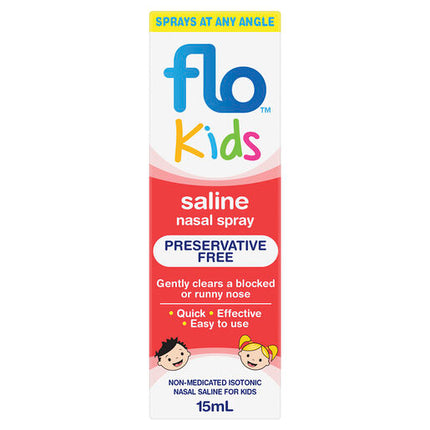 FLO KIDS SALINE SPRAY 15mL