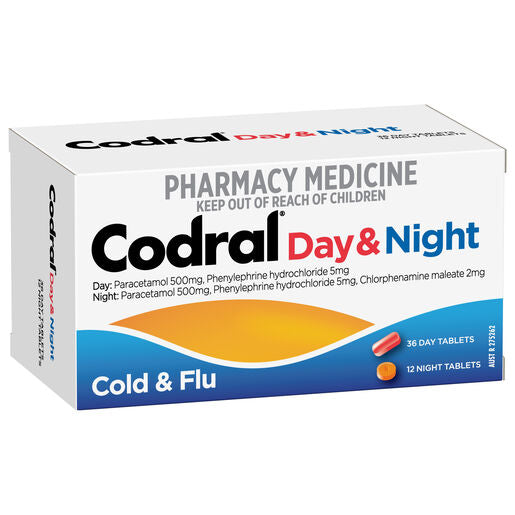 Codral PE Day and Night Tablets 48 Pack