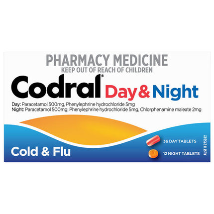 Codral PE Day and Night Tablets 48 Pack