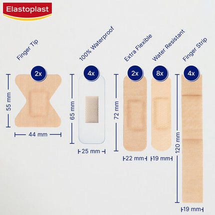 Elastoplast Hand Mix 20 Pack