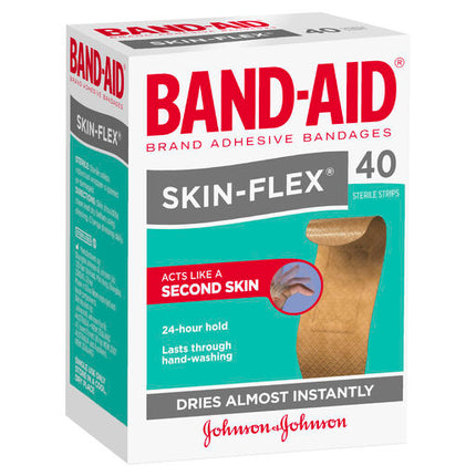 Band-Aid Skin-Flex Strips 40 Pack