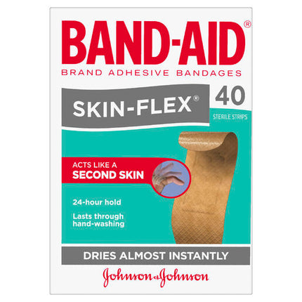 Band-Aid Skin-Flex Strips 40 Pack