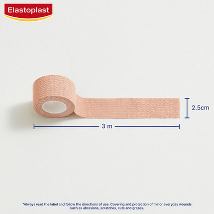 Elastoplast Tapes Elastic Fabric Roll Plaster 2.5cm x 3m