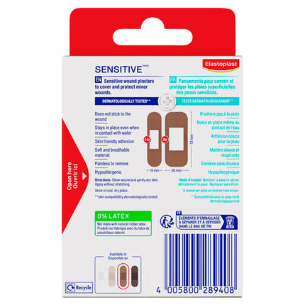 Elastoplast Sensitive Strips Medium 20 Pack