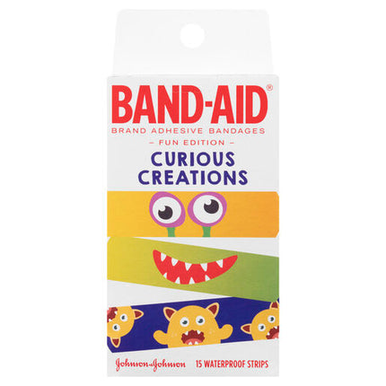 Band-Aid Curious Creations Waterproof Strips 15 Pack