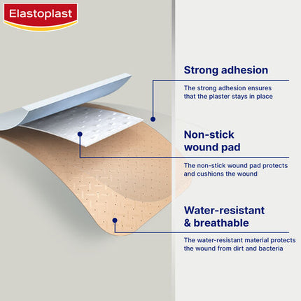 Elastoplast Plastic Strips Assorted 40 Pack