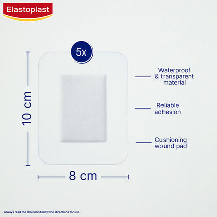 Elastoplast Aqua Protect XXL Sterile Waterproof 5 Pack