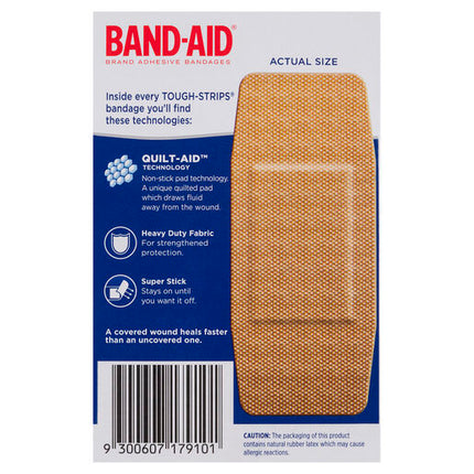 Band-Aid Tough Strips Extra Large Fabric Strips 10 Pack