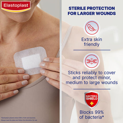 Elastoplast Sensitive Dressing XL 6x7cm 5 Pack