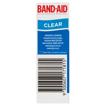 Band-Aid Clear Strips 40 Pack