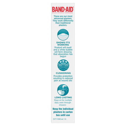 Band-Aid Advanced Healing Hydro Seal Jumbo 3 Pack