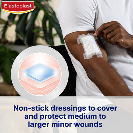 Elastoplast Non-Stick Wound Dressings 7.5x5cm 5 Pack