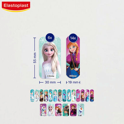 Elastoplast Disney Frozen Plasters 20 Pack