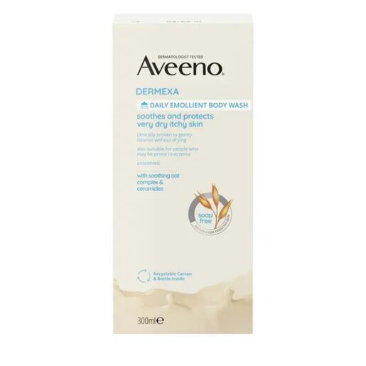 Aveeno Dermexa Daily Emollient Body Wash 300mL