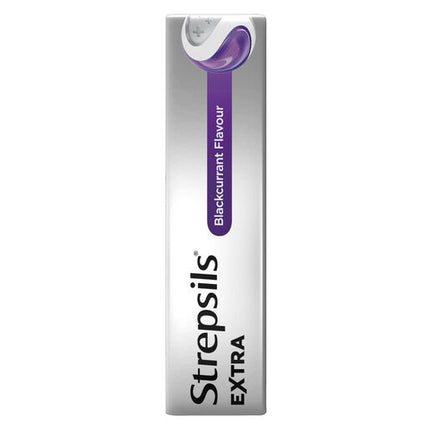 Strepsils Extra Blackcurrant with Anaesthetic 16 Lozenges