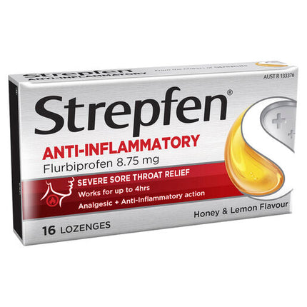Strepfen Intensive Honey & Lemon 16 Lozenges