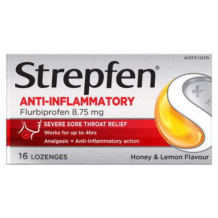 Strepfen Intensive Honey & Lemon 16 Lozenges