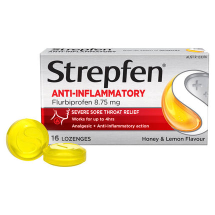 Strepfen Intensive Honey & Lemon 16 Lozenges