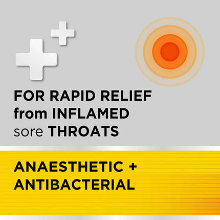 Strepsils Extra Honey & Lemon with Anaesthetic 36 Lozenges