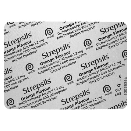 Strepsils Orange 16 Lozenges
