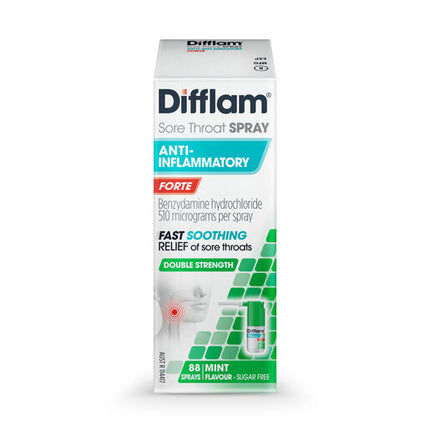 Difflam Forte Sore Throat Spray 88 Sprays 15mL
