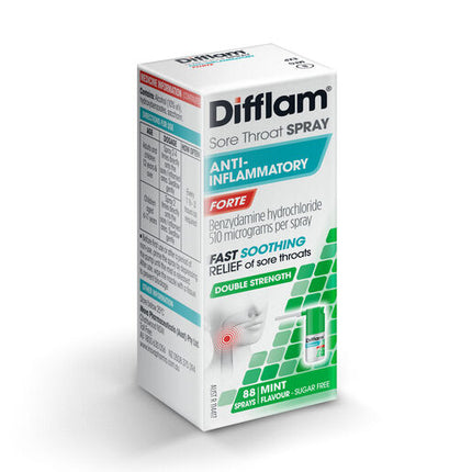 Difflam Forte Sore Throat Spray 88 Sprays 15mL