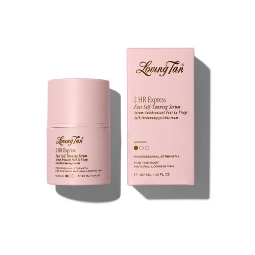 Loving Tan 2 Hour Express Face Tanning Serum Medium 30ml