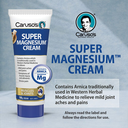 Caruso's Natural Health Super Magnesium Cream 100g