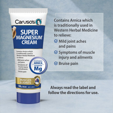 Caruso's Natural Health Super Magnesium Cream 100g
