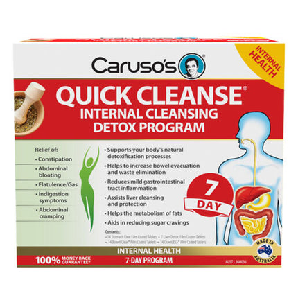 Caruso's Quick Cleanse 7 Day Detox Program Kit