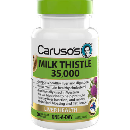 Caruso's Natural Health Milk Thistle 60 Tablets